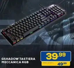 Euronics STEALTH Gshadow tastiera meccanica RGB offerta