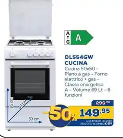 Euronics DeLonghi DL554GW CUCINA offerta