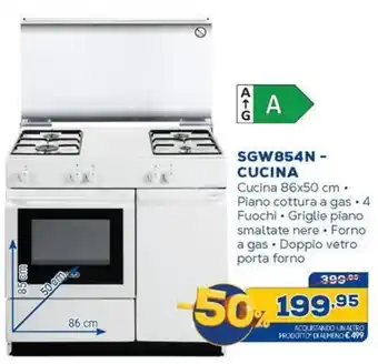 Euronics DeLonghi SGW854N - CUCINA offerta