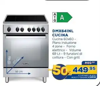 Euronics DeLonghi DMX64INL CUCINA offerta