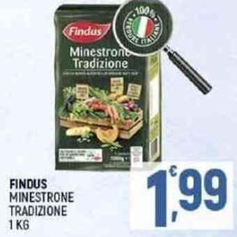 Ottimo Market Findus Minestrone Tradizione 1 kg offerta