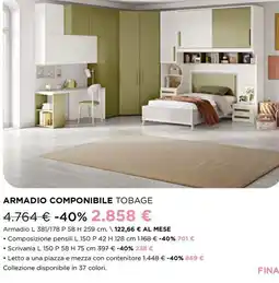 Ricci Casa Armadio componibile tobage offerta