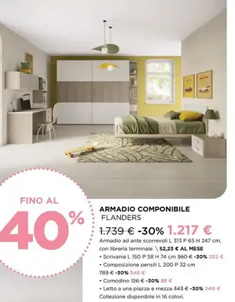 Ricci Casa Armadio componibile flanders offerta