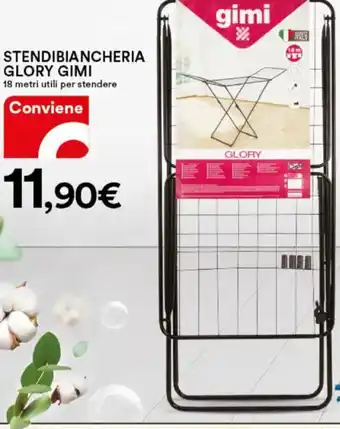 Ipercoop STENDIBIANCHERIA GLORY GIMI offerta