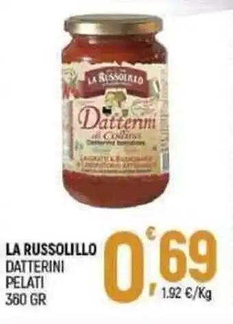 La Russolillo Datterini Pelati 360 gr