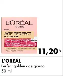 Iper Tosano L'OREAL Perfect golden age giorno offerta