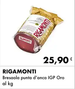 Iper Tosano RIGAMONTI Bresaola punta d'anca IGP Oro offerta