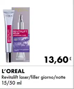 Iper Tosano L'OREAL Revitalift laser/filler giorno/notte offerta