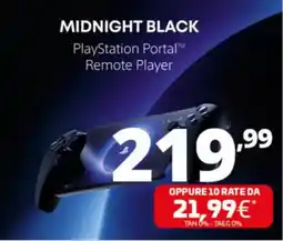 Comet MIDNIGHT BLACK PlayStation Portal Remote Player offerta