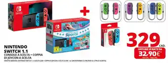 Comet Nintendo switch 1.1 console a scelta + coppia di joycon a scelta offerta