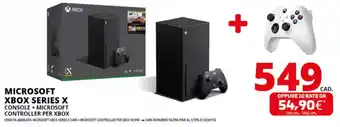 Comet Microsoft xbox series x console + microsoft controller per xbox offerta