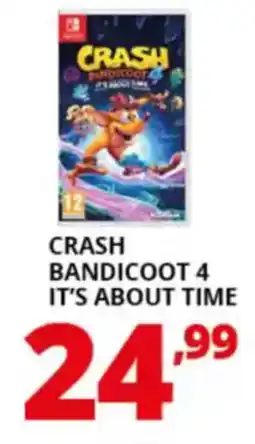 Comet Crash bandicoot 4 it's about time offerta