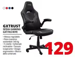 Comet GXTRUST SEDIA GAMING GXT703 RIYE offerta