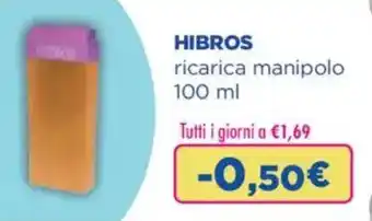 Acqua & Sapone HIBROS ricarica manipolo offerta