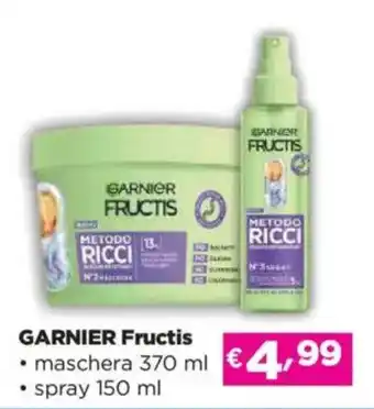 Acqua & Sapone GARNIER Fructis maschera spray offerta