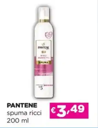 Acqua & Sapone PANTENE spuma ricci offerta