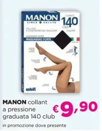 Acqua & Sapone MANON collant a pressione graduata 140 club offerta