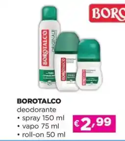 Acqua & Sapone BOROTALCO deodorante offerta