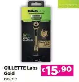 Acqua & Sapone GILLETTE Labs Gold rasoio offerta