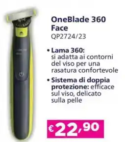 Acqua & Sapone OneBlade 360 Face offerta