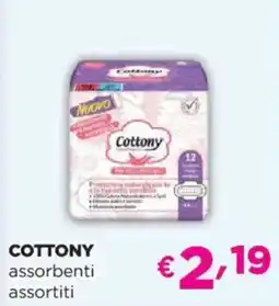 Acqua & Sapone COTTONY assorbenti assortiti offerta