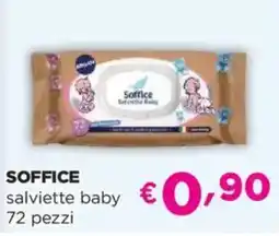 Acqua & Sapone SOFFICE salviette baby 72 pezzi offerta