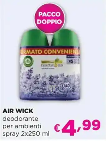 Acqua & Sapone AIR WICK deodorante per ambienti spray offerta