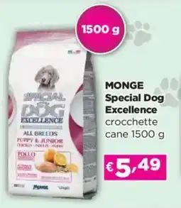 Acqua & Sapone MONGE Special Dog Excellence crocchette cane offerta