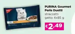 Acqua & Sapone PURINA Gourmet Perle Duetti straccetti gatto offerta