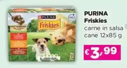 Acqua & Sapone PURINA Friskies carne in salsa cane offerta