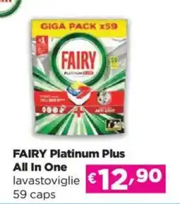 Acqua & Sapone FAIRY Platinum Plus All In One lavastoviglie offerta