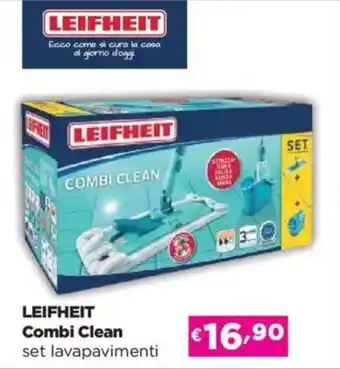 Acqua & Sapone LEIFHEIT Combi Clean set lavapavimenti offerta