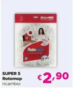 Acqua & Sapone SUPER 5 Rotomop ricambio offerta