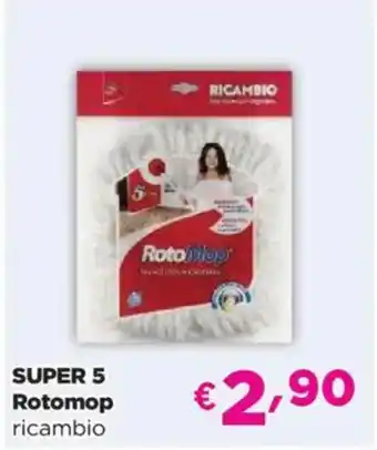 Acqua & Sapone SUPER 5 Rotomop ricambio offerta