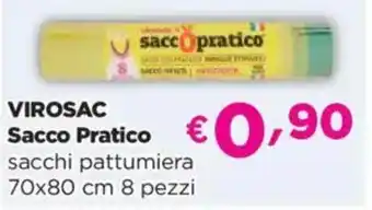 Acqua & Sapone VIROSAC Sacco Pratico sacchi pattumiera offerta