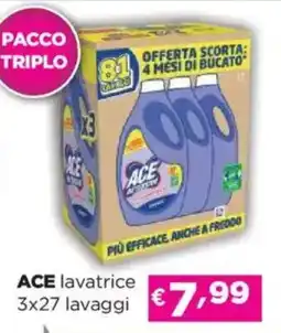 Acqua & Sapone ACE lavatrice offerta