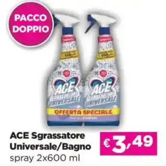 Acqua & Sapone ACE Sgrassatore Universale/Bagno spray offerta