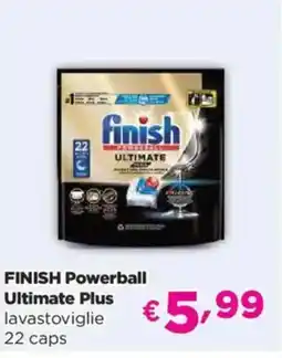 Acqua & Sapone FINISH Powerball Ultimate Plus lavastoviglie offerta