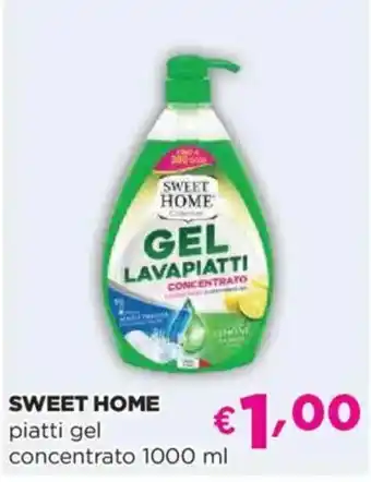 Acqua & Sapone SWEET HOME piatti gel concentrato offerta