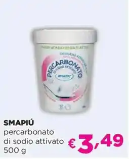 Acqua & Sapone SMAPIÚ percarbonato di sodio attivato offerta