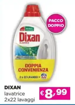 Acqua & Sapone DIXAN lavatrice offerta