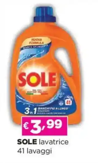 Acqua & Sapone SOLE lavatrice offerta