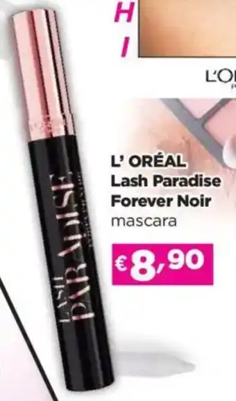 Acqua & Sapone L'ORÉAL Lash Paradise Forever Noir mascara offerta