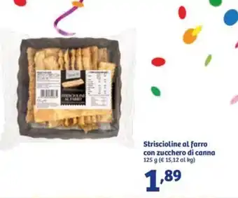 In'S Mercato Striscioline al farro con zucchero di canna offerta