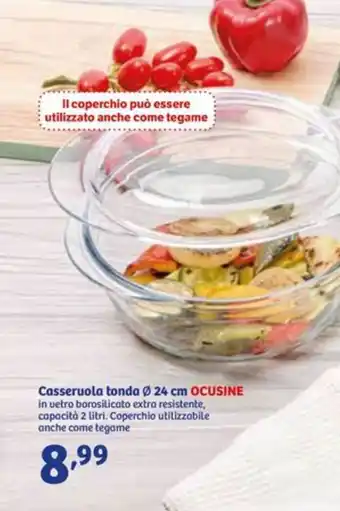 In'S Mercato Casseruola tonda Ø 24 cm OCUSINE offerta