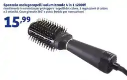 In'S Mercato Spazzola asciugacapelli volumizzante 4 in 1 1200W offerta