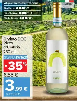 Carrefour Express Orvieto DOC Picco d'Umbria offerta