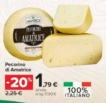 Carrefour Express Pecorino di Amatrice offerta