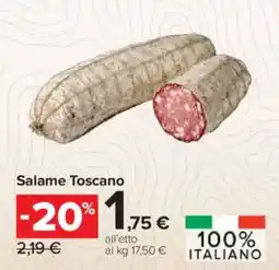 Carrefour Express Salame Toscano offerta