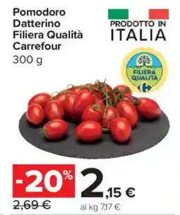 Carrefour Express Pomodoro Datterino Filiera Qualità Carrefour offerta